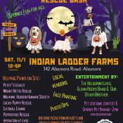 Howl-O-Ween Rescue Bash at Indian Ladder Farms